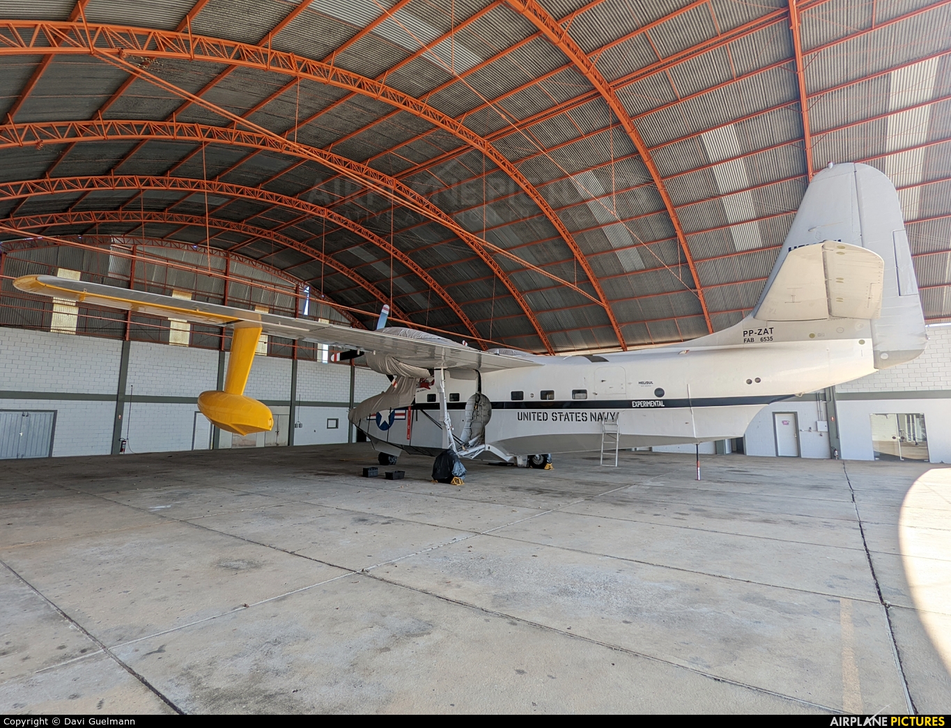 Private PP-ZAT aircraft at Campo dos Amarais