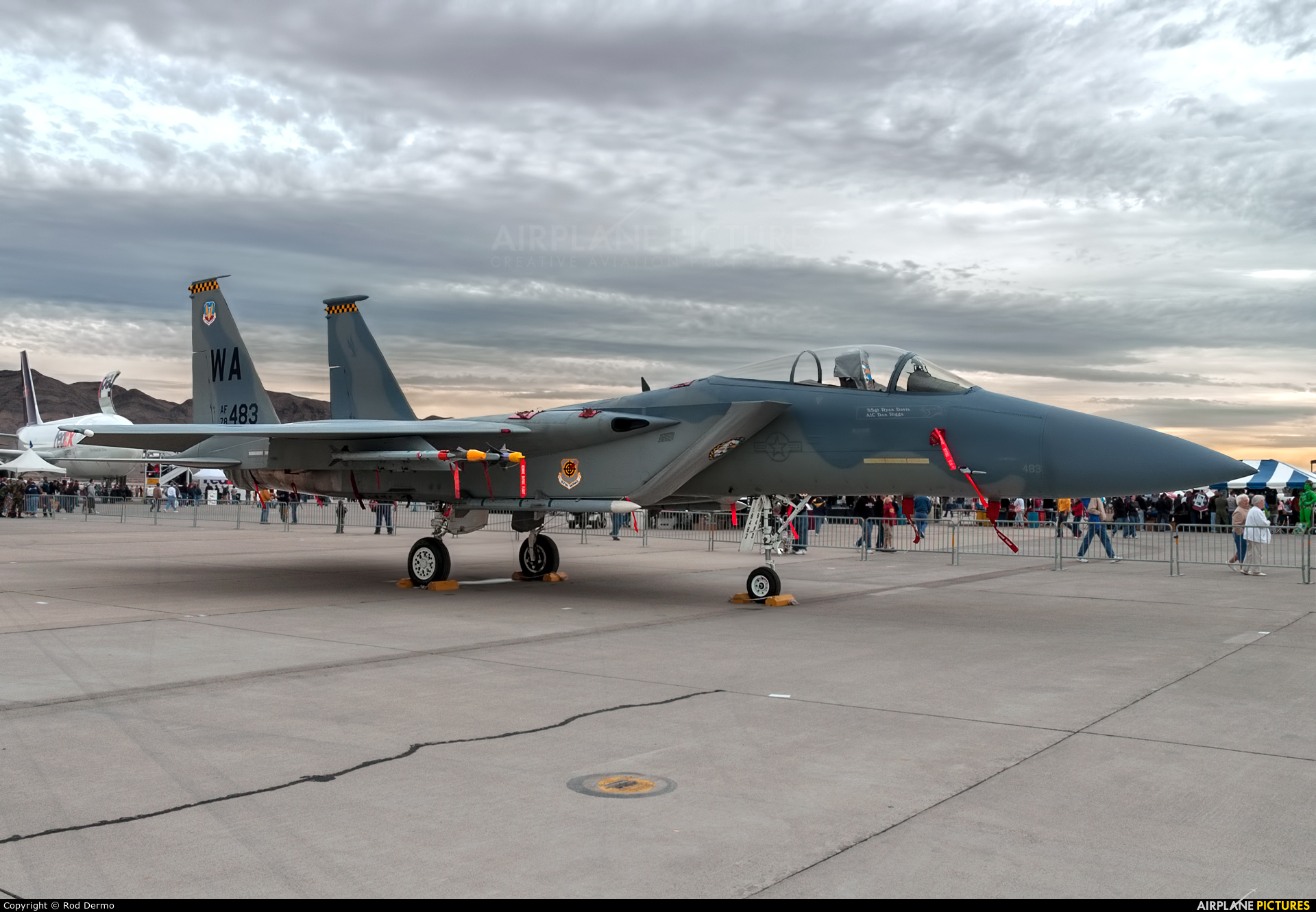 USA - Air Force 78-0483 aircraft at Nellis AFB