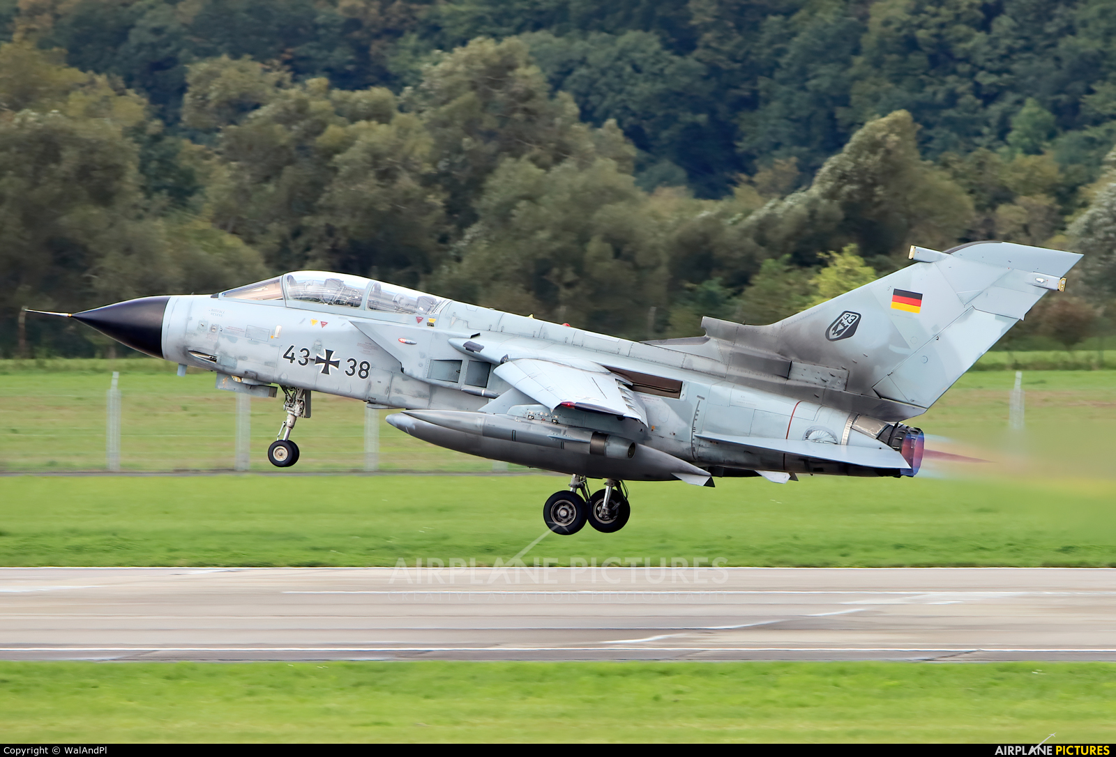 Germany - Air Force 43+38 aircraft at Ostrava Mošnov