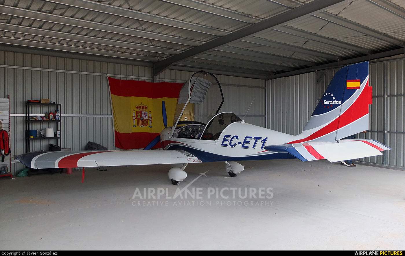 Private EC-ET1 aircraft at Aeródromo de Pozo Cañada
