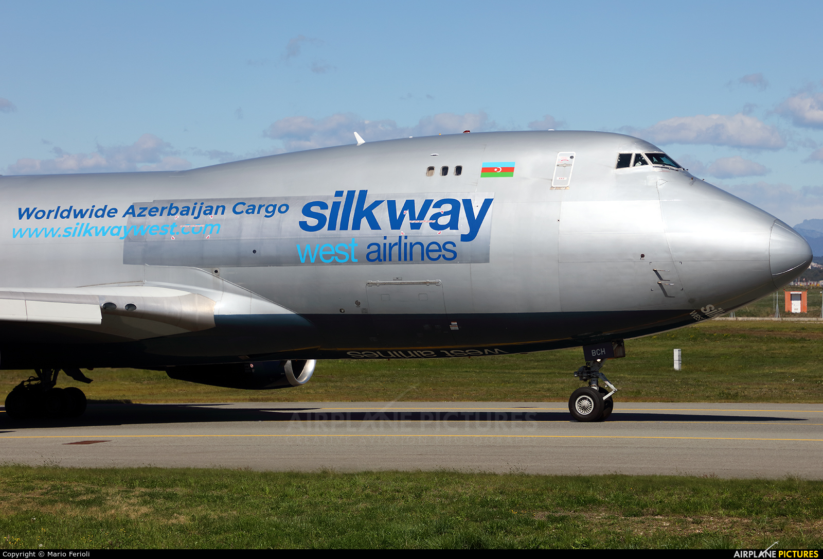 Silk Way West Airlines 4K-BCH aircraft at Milan - Malpensa