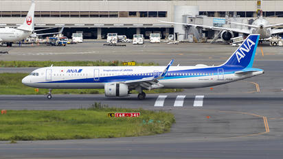 JA150A - ANA - All Nippon Airways Airbus A321 NEO