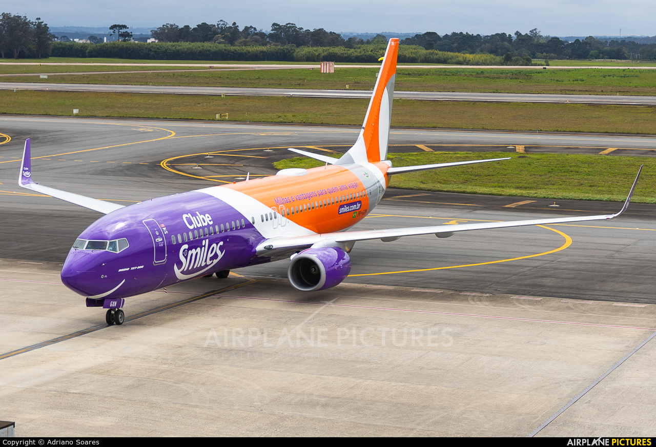 GOL Transportes Aéreos  PR-GXN aircraft at Curitiba -  Afonso Pena