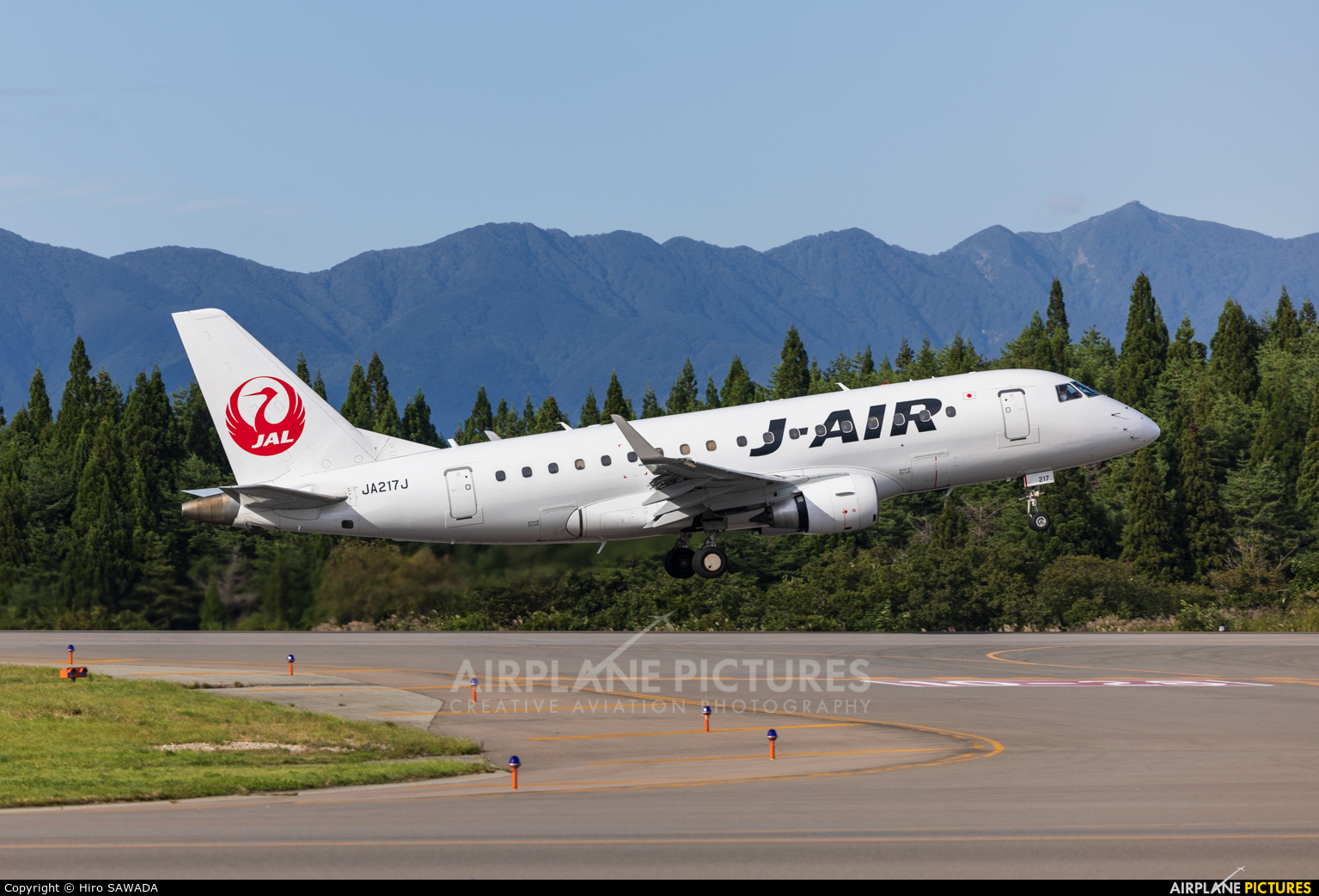 J-Air JA217J aircraft at Akita