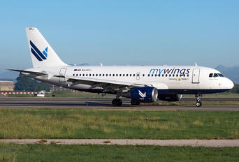 9A-BTJ - MyWings Airbus A319