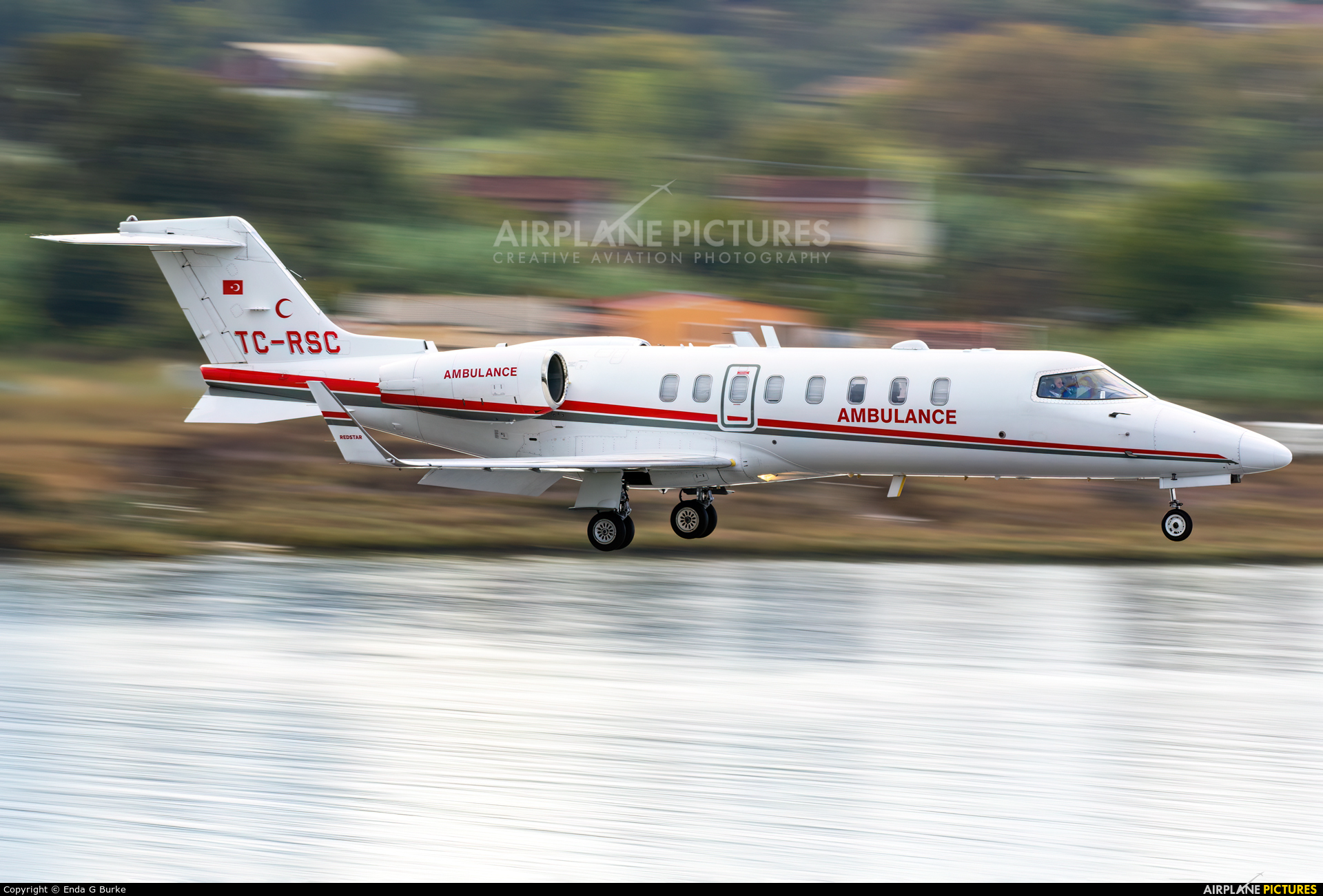 Redstar Aviation TC-RSC aircraft at Corfu - Ioannis Kapodistrias