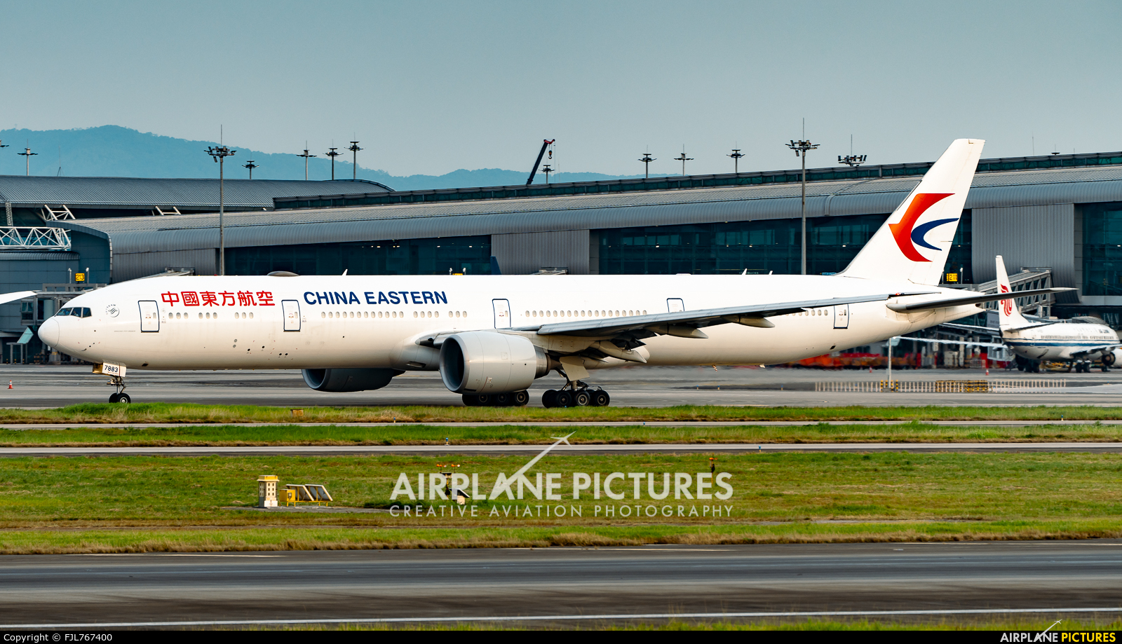 China Eastern Airlines B-7883 aircraft at Guangzhou - Baiyun