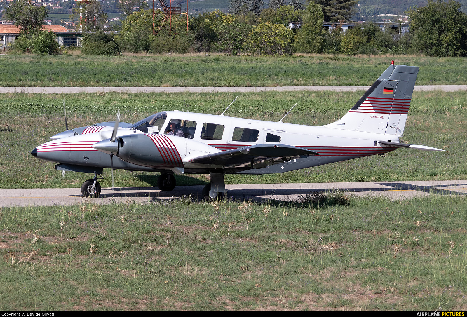 Private D-GFBR aircraft at Verona - Boscomantico