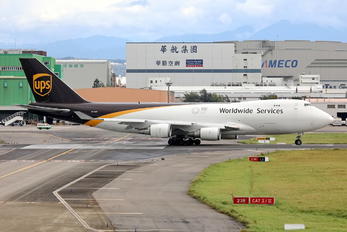 N574UP - UPS - United Parcel Service Boeing 747-400F, ERF