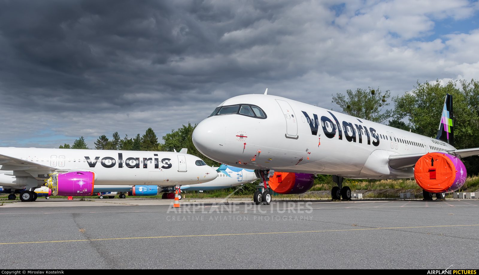 Volaris XA-VSC aircraft at Ostrava Mošnov