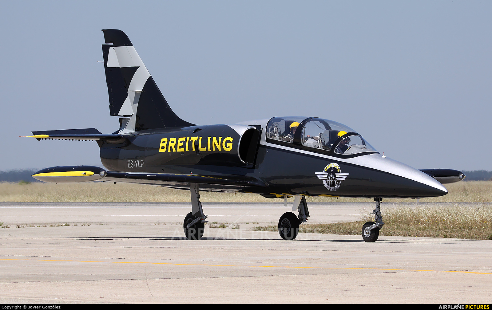 Breitling Jet Team ES-YLP aircraft at Istres - Le Tube