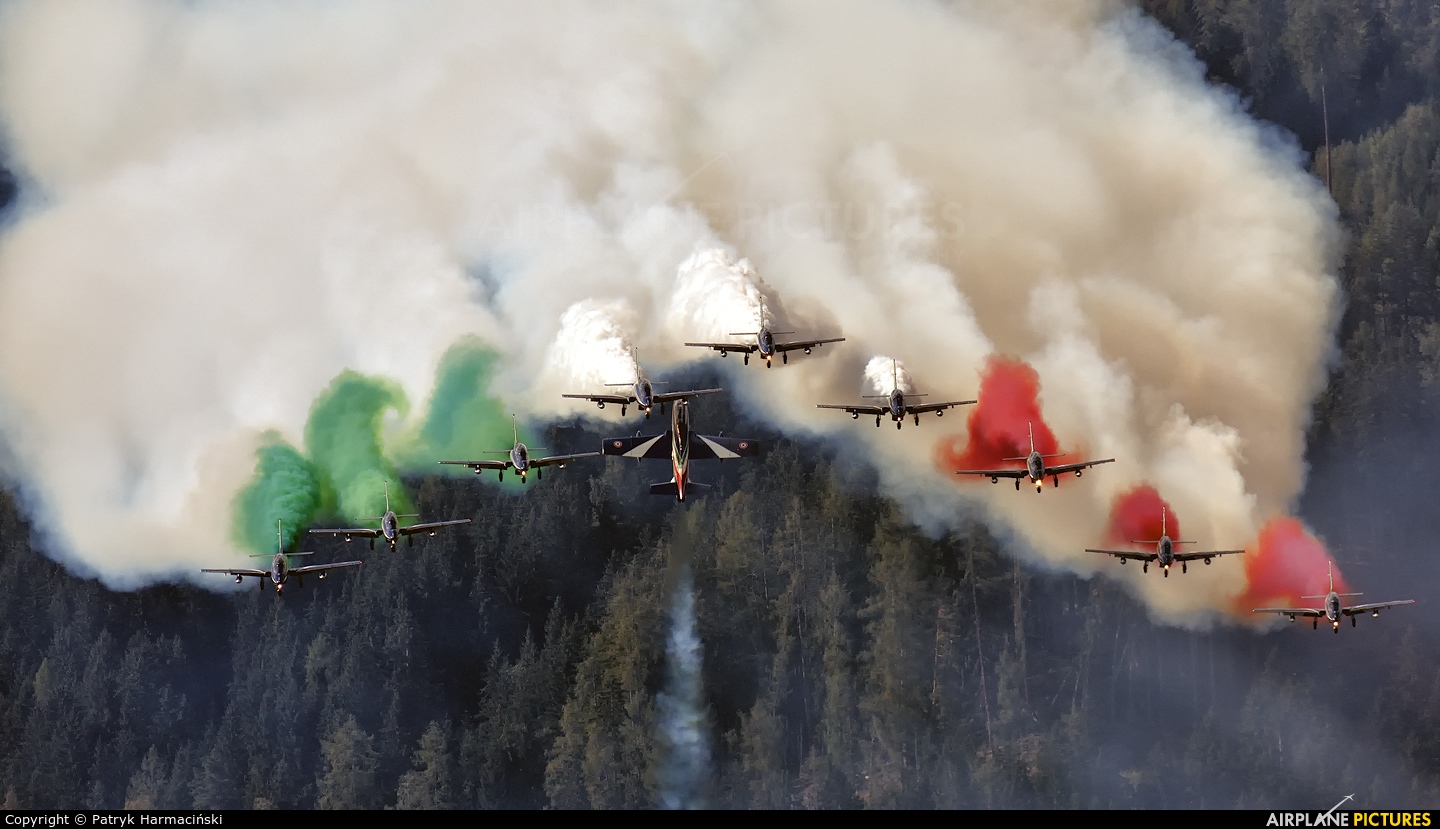 Italy - Air Force "Frecce Tricolori" MM54534 aircraft at Zeltweg