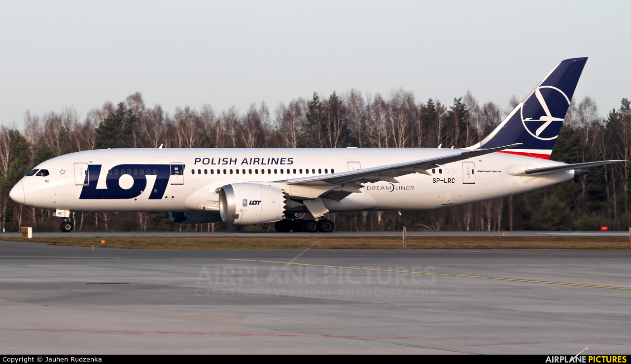 LOT - Polish Airlines SP-LRC aircraft at Katowice - Pyrzowice