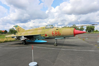 686 - Germany - Democratic Republic Air Force Mikoyan-Gurevich MiG-21MF