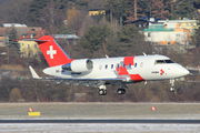 HB-JWC - REGA Swiss Air Ambulance  Bombardier CL-600-2B16 Challenger 604 aircraft