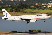 SX-DGC - Aegean Airlines Airbus A320 aircraft
