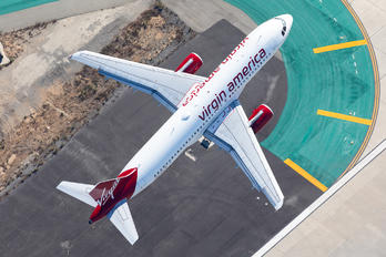 N641VA - Virgin America Airbus A320