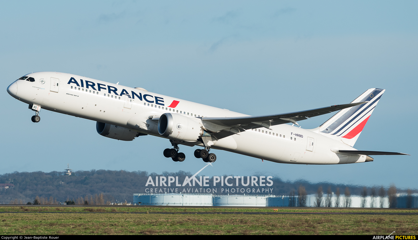 Air France F-HRBD aircraft at Paris - Charles de Gaulle