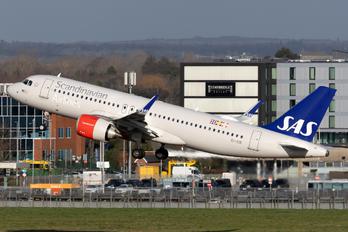 EI-SIB - SAS - Scandinavian Airlines Airbus A320 NEO