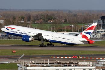 G-VIIG - British Airways Boeing 777-200