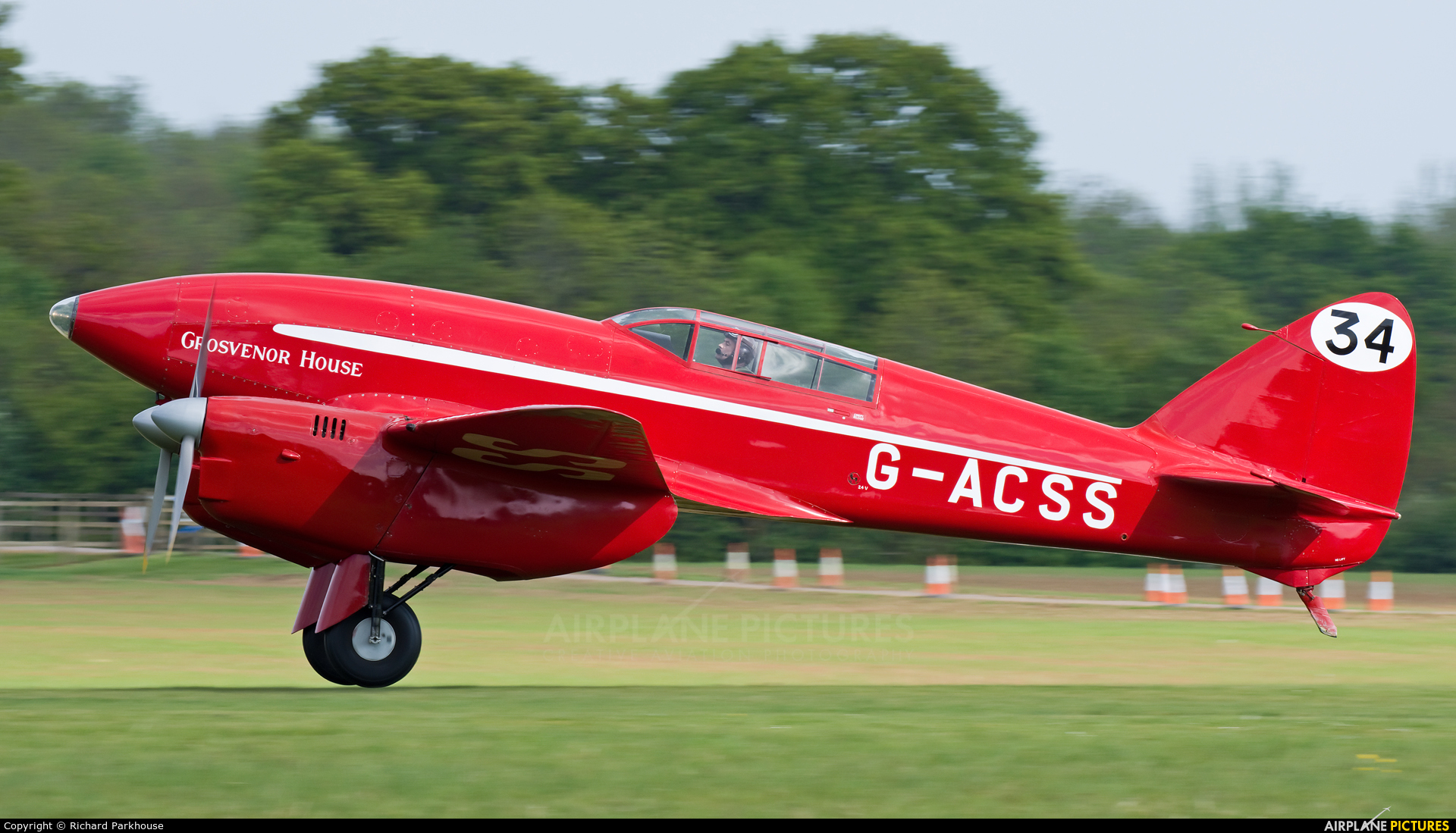 The Shuttleworth Collection G-ACSS aircraft at Old Warden