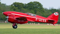 G-ACSS - The Shuttleworth Collection de Havilland DH. 88 Comet aircraft
