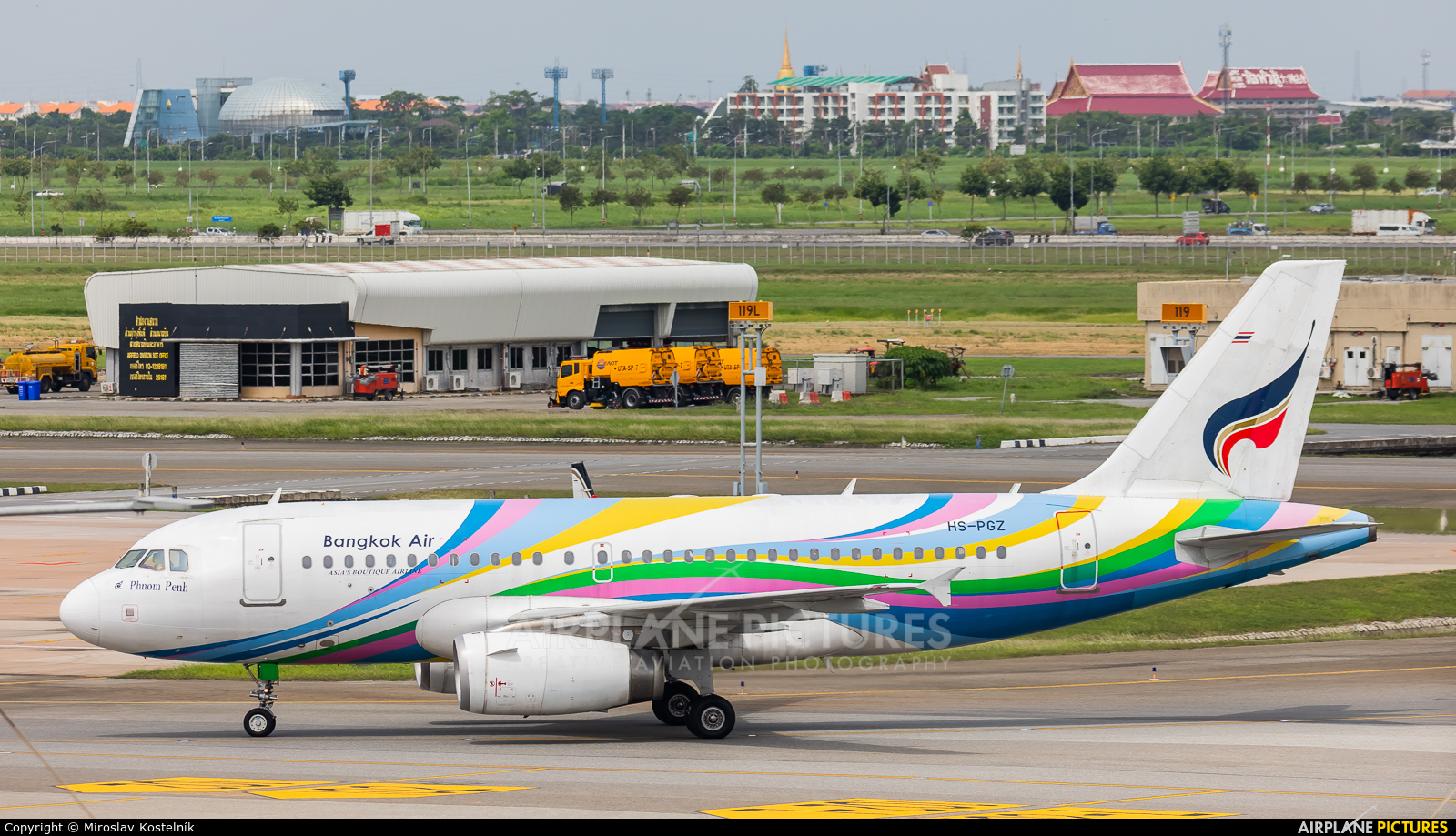 Bangkok Airways HS-PGZ aircraft at Bangkok - Suvarnabhumi