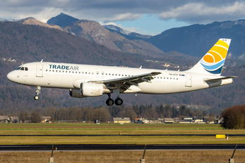 9A-BTK - Trade Air Airbus A320