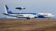 NATO Boeing E-3 Sentry temporarily based in Bucharest title=