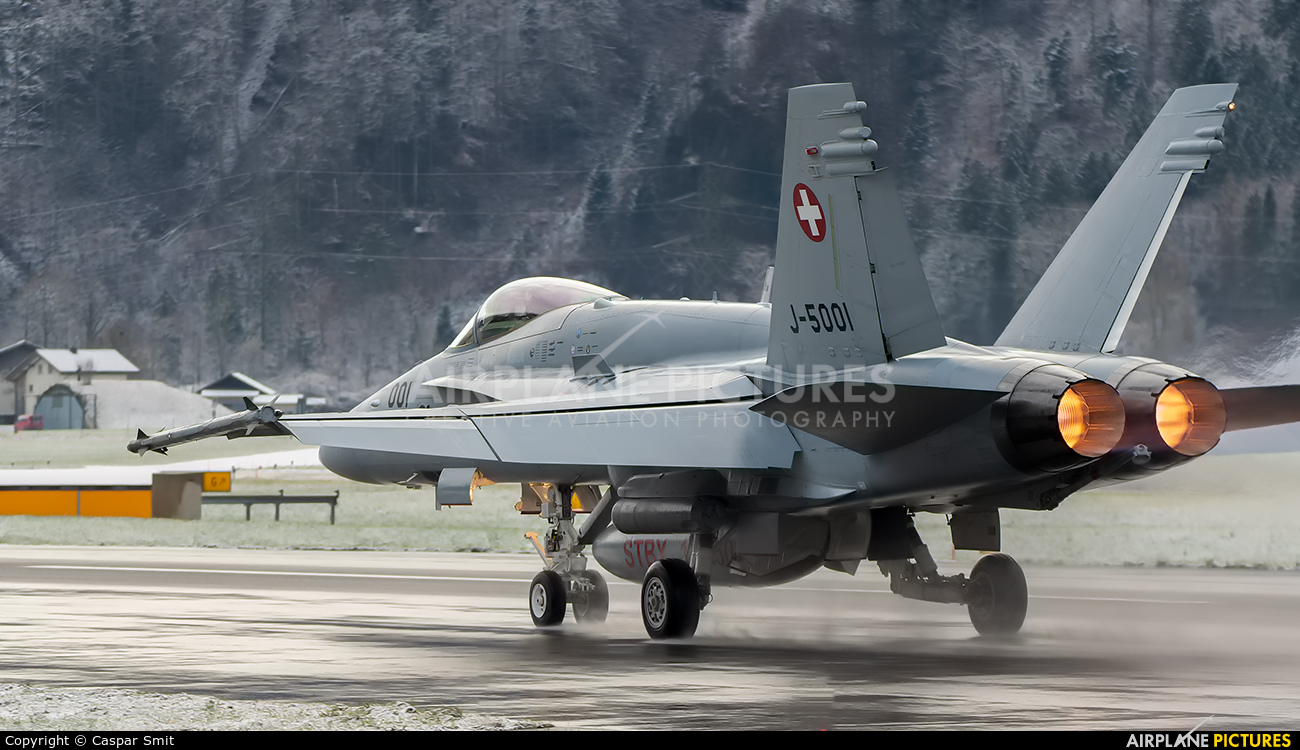 Switzerland - Air Force J-5001 aircraft at Meiringen