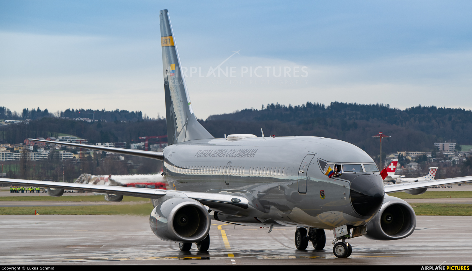 Colombia - Air Force FAC1219 aircraft at Zurich