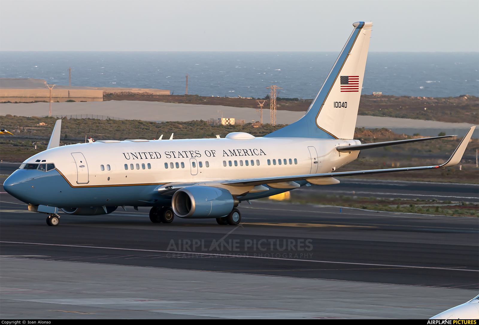 USA - Air Force 01-0040 aircraft at Tenerife Sur - Reina Sofia