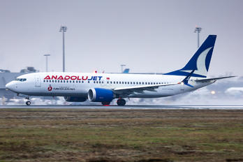 TC-LAE - AnadoluJet Boeing 737-8 MAX