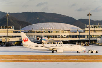 JA339J - JAL - Japan Airlines - Airport Overview - Apron