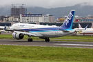 ANA - All Nippon Airways Airbus A320 NEO JA219A at Taipei Sung Shan/Songshan Airport airport