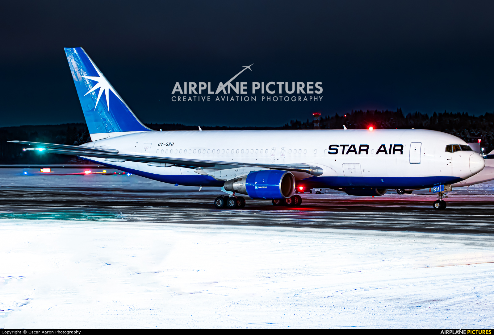 Star Air Freight OY-SRH aircraft at Helsinki - Vantaa