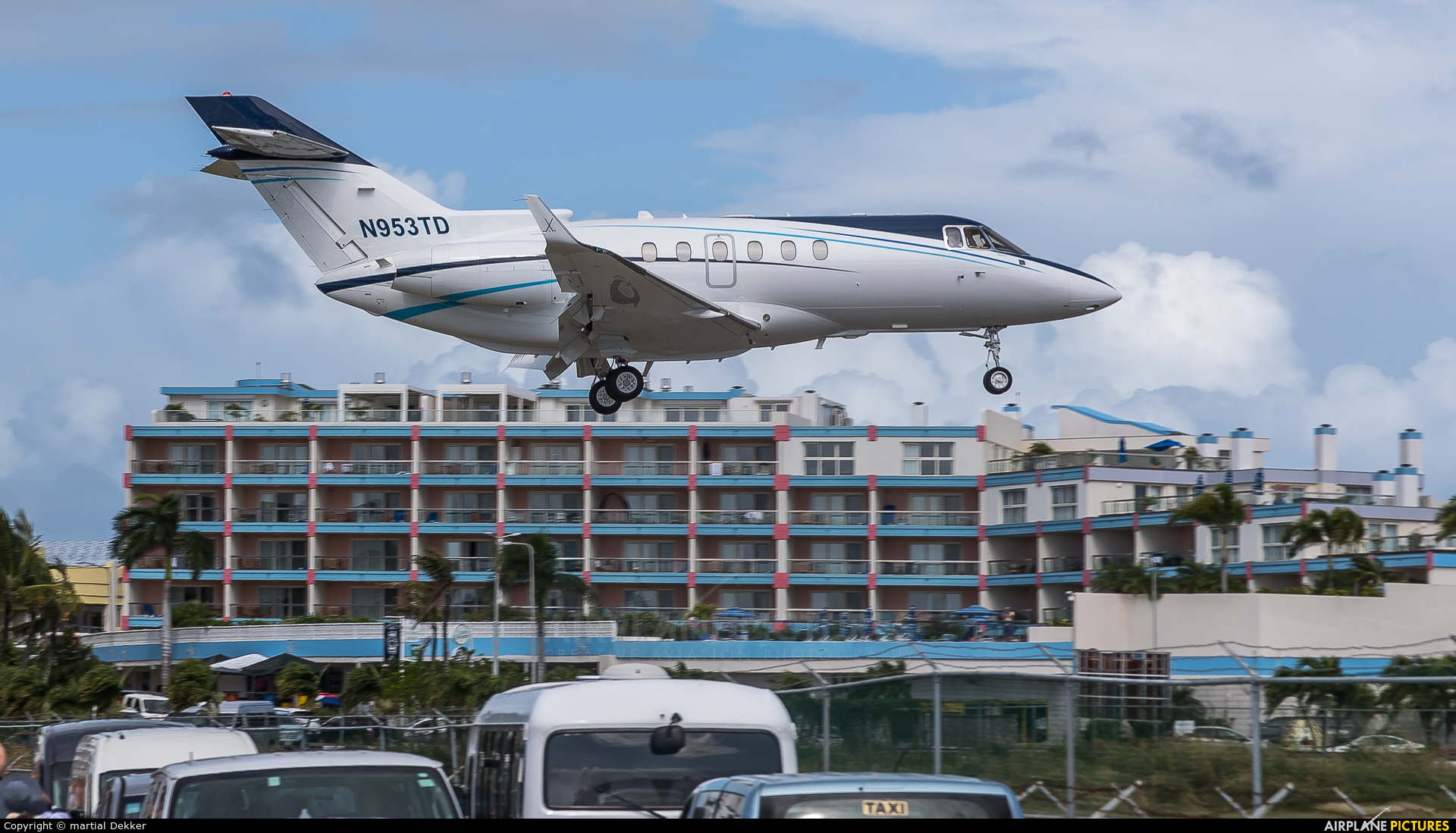 Private N953TD aircraft at Sint Maarten - Princess Juliana Intl