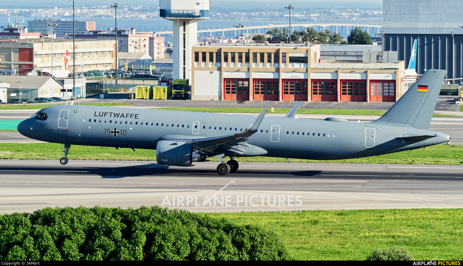 Germany - Air Force 15+10 aircraft at Lisbon