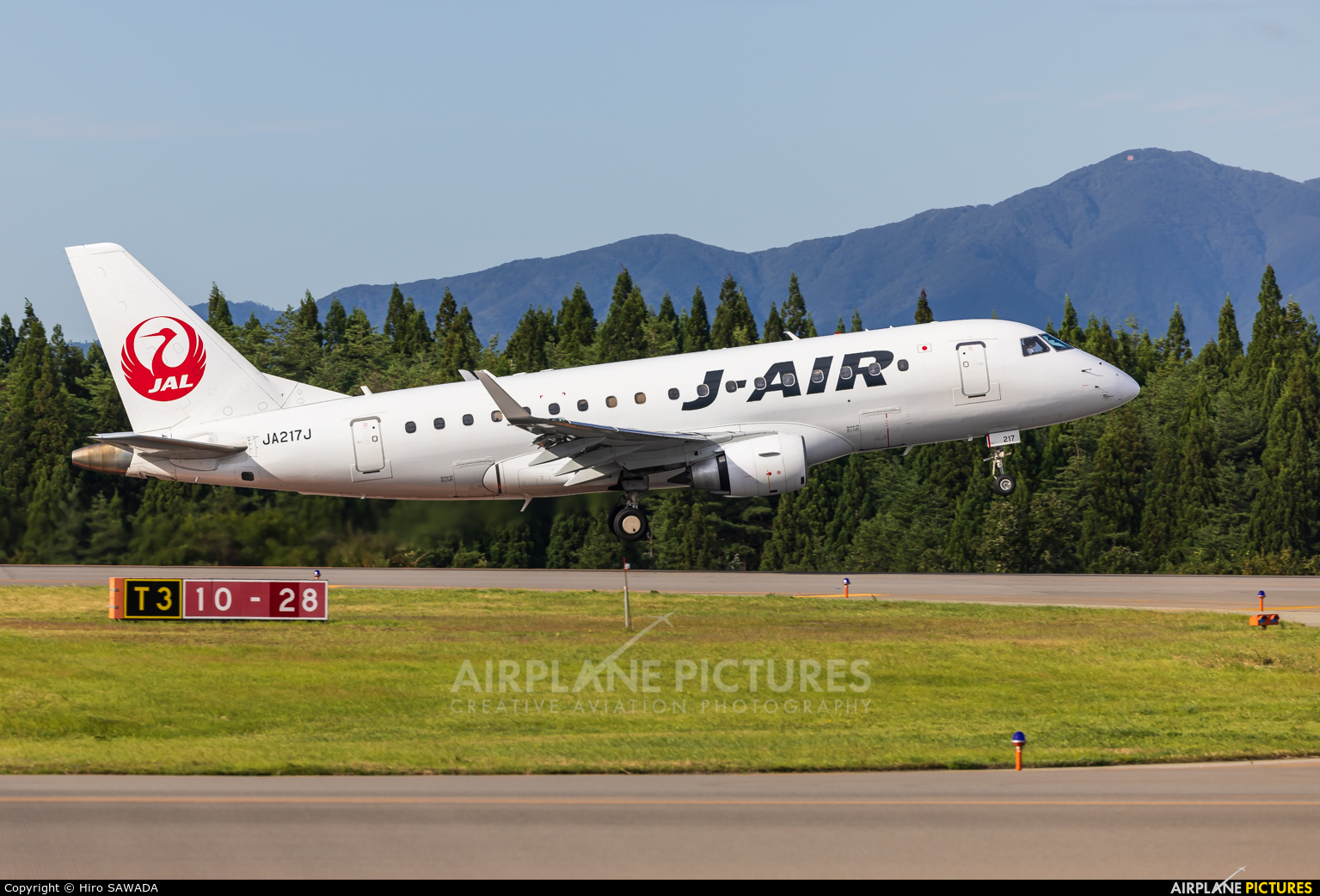J-Air JA217J aircraft at Akita