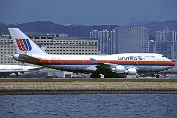N177UA - United Airlines Boeing 747-400