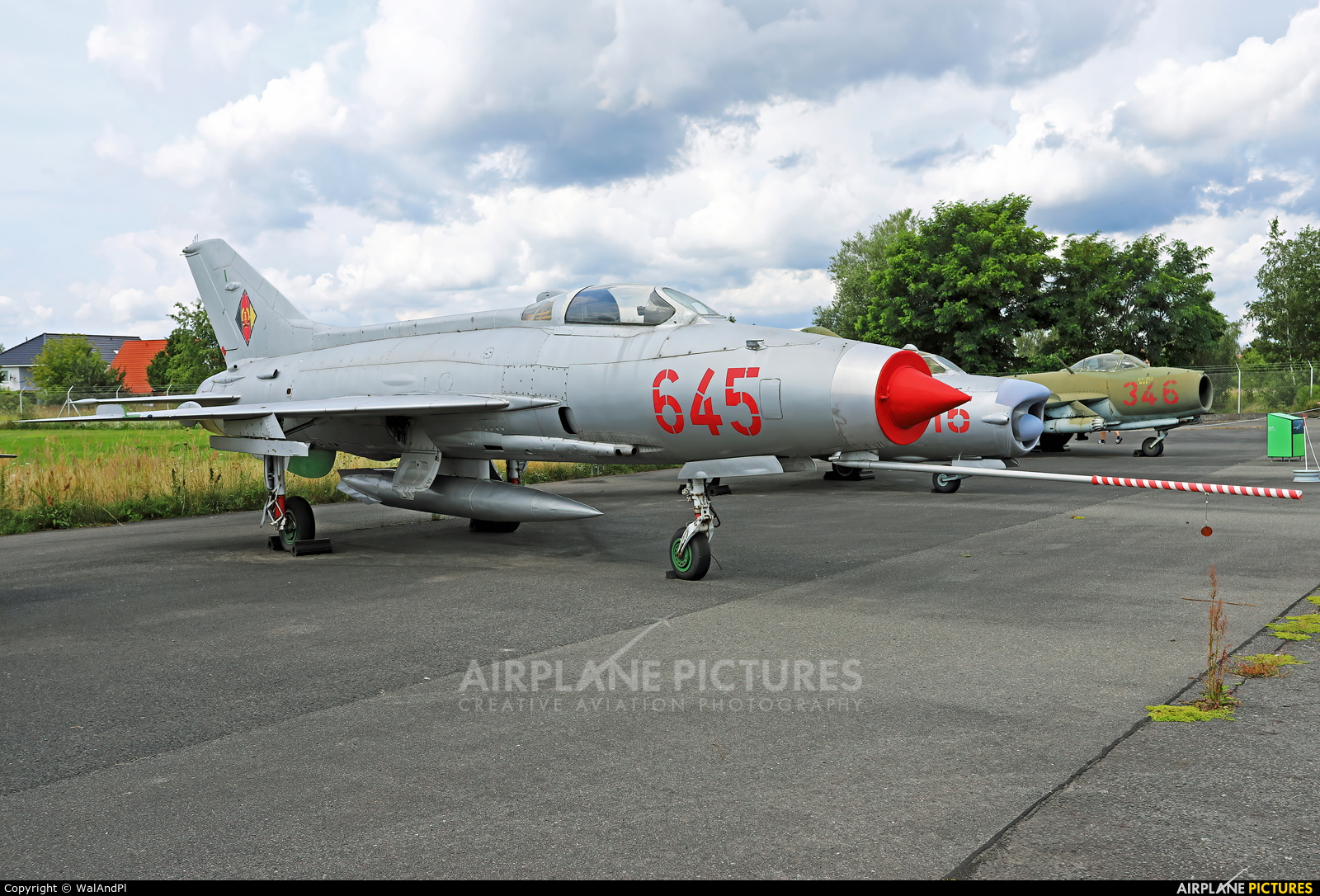 Germany - Democratic Republic Air Force 645 aircraft at Berlin - Gatow