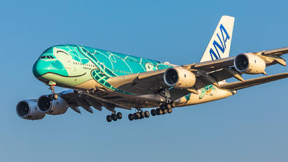 JA382A - ANA - All Nippon Airways Airbus A380