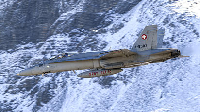 J-5003 - Switzerland - Air Force McDonnell Douglas F/A-18C Hornet