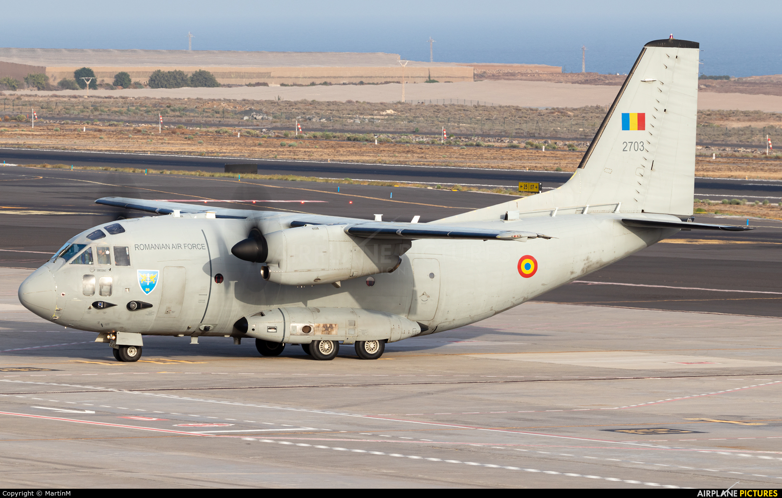 Romania - Air Force 2703 aircraft at Tenerife Sur - Reina Sofia