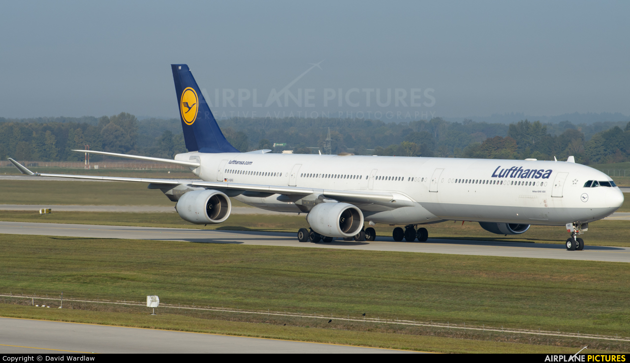 Lufthansa D-AIHV aircraft at Munich
