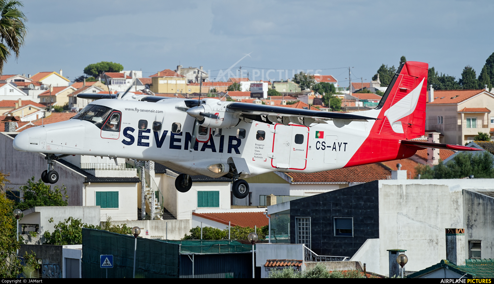 Sevenair CS-AYT aircraft at Cascais