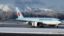 HL8075 - Korean Air Cargo Boeing 777F aircraft