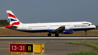 G-EUXE - British Airways Airbus A321