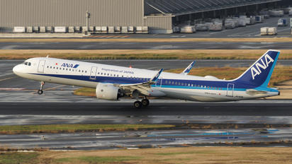 JA140A - ANA - All Nippon Airways Airbus A321 NEO