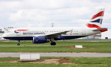 G-EUPE - British Airways Airbus A319
